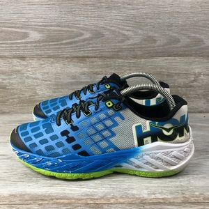 Hoka One One Men's M Clayton Lightweight Road Running Shoe Blue Sz 8
